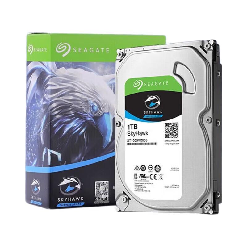 Seagate SkyHawk 1TB Surveillance Hard Drive
Seagate SkyHawk 1TB Surveillance Hard Drive