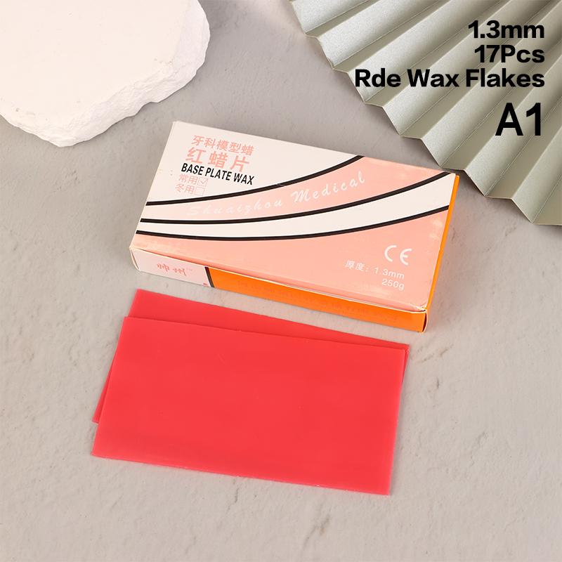 17 шт. в коробке зубной воск в хлопьях красная восковая пластина 1,3 мм/1,5 мм стоматологический лабораторный материал базовая пластина использование воск для моделирования 1.3mm
17 шт. в коробке зубной воск в хлопьях красная восковая пластина 1,3 мм/1,5 мм стоматологический лабораторный материал базовая пластина использование воск для моделирования 1.3mm