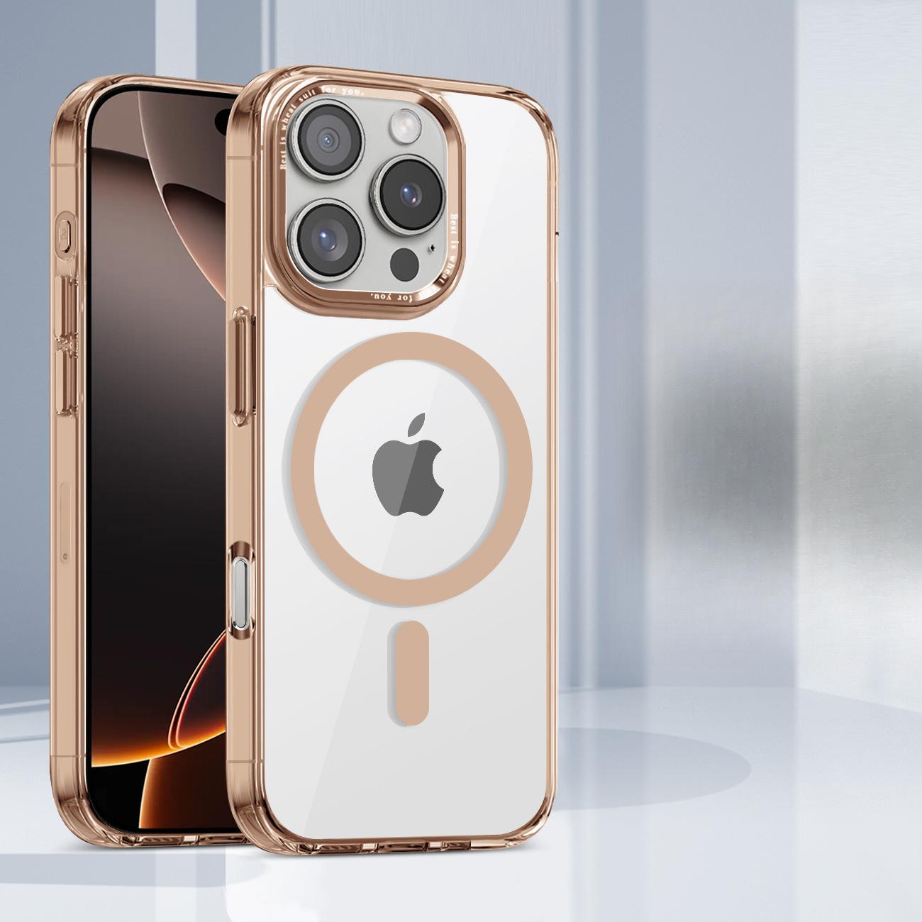 Suitable for IPhone16promax Phone Case, Ice-color Strong Magnetic Attraction, Apple 14/15 Wireless Charging Case, High Transparency Apple 16E
Suitable for IPhone16promax Phone Case, Ice-color Strong Magnetic Attraction, Apple 14/15 Wireless Charging Case, High Transparency Apple 16E