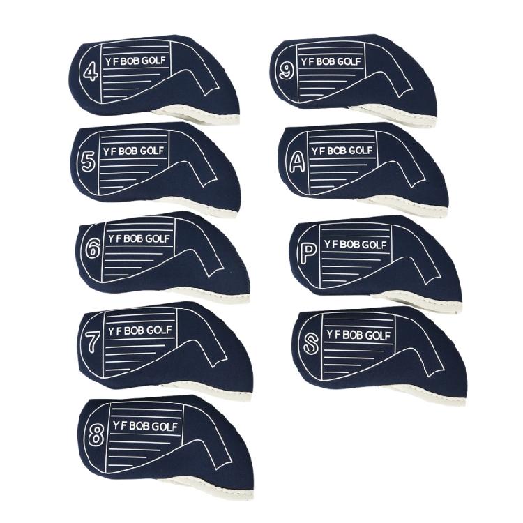 9Pcs/pack Golfs Putter Protective Guard Golfs Club Protector Gift Golfs Head Cover for Golfs Club Golfs Iron Headcover глибокий/синій
9Pcs/pack Golfs Putter Protective Guard Golfs Club Protector Gift Golfs Head Cover for Golfs Club Golfs Iron Headcover глибокий/синій