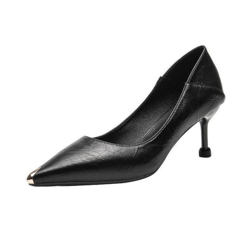 Весна, лето и осень 2025 года, мягкая кожа, острый носок, металлический носок, защита от ударов, неглубокий вырез, каблук-рюмочка, туфли-стилеты на высоком каблуке, женская новинка, черные, для работы 41 чёрный
Весна, лето и осень 2025 года, мягкая кожа, острый носок, металлический носок, защита от ударов, неглубокий вырез, каблук-рюмочка, туфли-стилеты на высоком каблуке, женская новинка, черные, для работы 41 чёрный