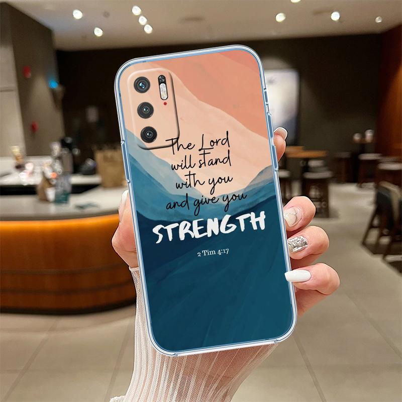 NH9 Bible Verse Jesus Christ Transparent Phone Case for Motorola Moto G7 G8 G9 G84 G85 G73 G24 G15 Z2 Play Power Plus Motorola Moto G9 Play
NH9 Bible Verse Jesus Christ Transparent Phone Case for Motorola Moto G7 G8 G9 G84 G85 G73 G24 G15 Z2 Play Power Plus Motorola Moto G9 Play