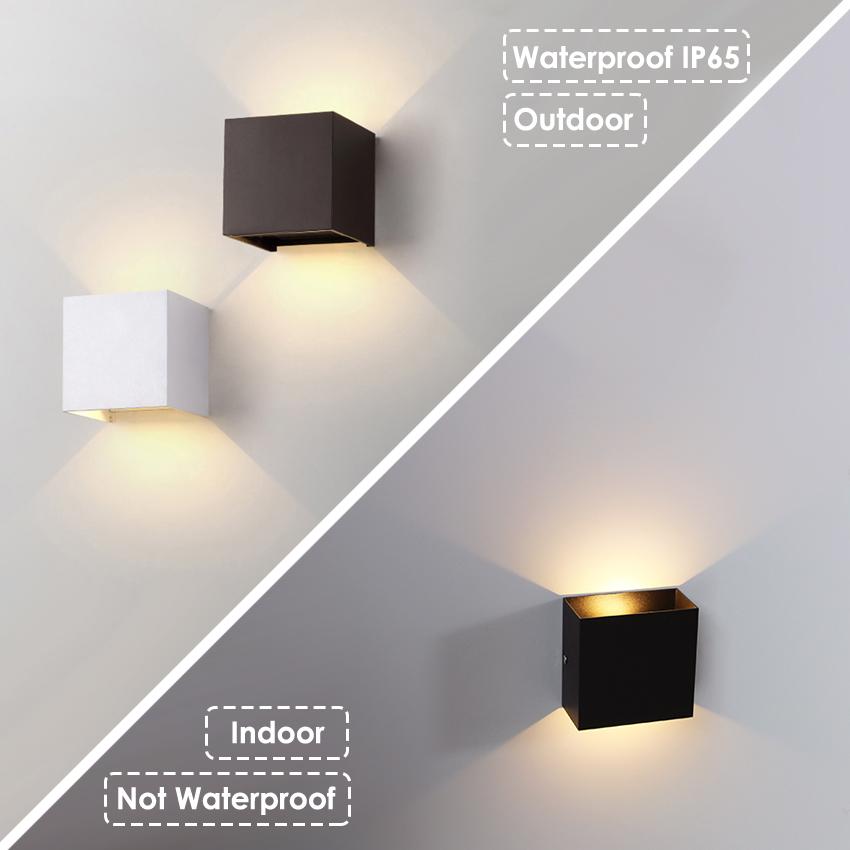 LED 6W/12W Outdoor Waterproof IP65 Wall Light Porch Garden Wall Lamp & Indoor Bedroom Living Room Decoration Lighting
LED 6W/12W Outdoor Waterproof IP65 Wall Light Porch Garden Wall Lamp & Indoor Bedroom Living Room Decoration Lighting