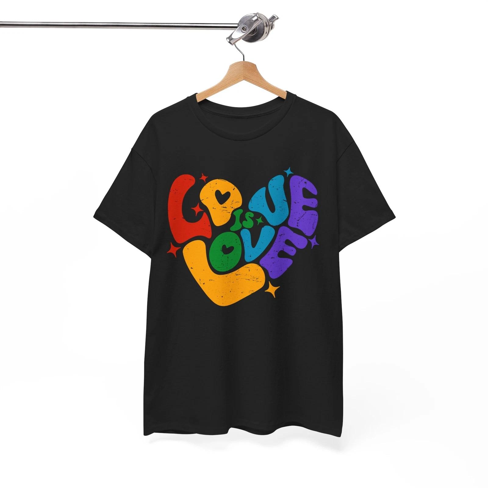 LOVE IS LOVE T-Shirt | LGBTQ+ Rights Tee | Stand for Love M
LOVE IS LOVE T-Shirt | LGBTQ+ Rights Tee | Stand for Love M