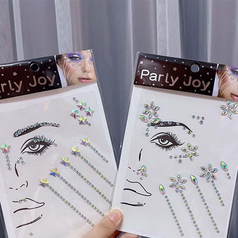 Facial Jewels Rhinestones Rhinestones Makeup Tools Makeup Art Eyeline Face Jewelry Sticker 01
Facial Jewels Rhinestones Rhinestones Makeup Tools Makeup Art Eyeline Face Jewelry Sticker 01