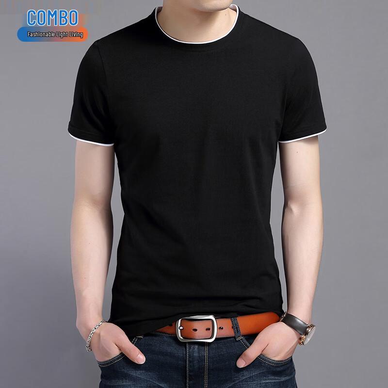Men s Solid Color Short Sleeve T-Shirt 41
Men s Solid Color Short Sleeve T-Shirt 41