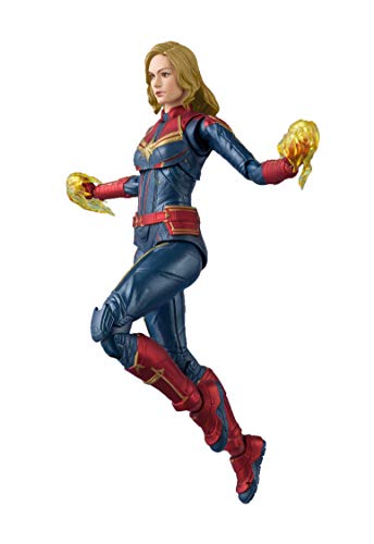 С.Х.. Подвижная фигурка Figuarts Captain Marvel размером около 150 мм, окрашенная из ПВХ и АБС-пластика
С.Х.. Подвижная фигурка Figuarts Captain Marvel размером около 150 мм, окрашенная из ПВХ и АБС-пластика