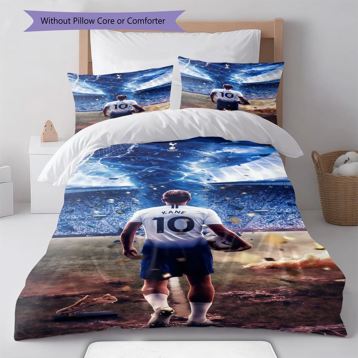 Spurs Bedding Quilt Set Quilt Cover Pillowcase Home Decoration Birthday Gift (1 * duvet cover + 2 * pillowcase, without core) 135x200cm
Spurs Bedding Quilt Set Quilt Cover Pillowcase Home Decoration Birthday Gift (1 * duvet cover + 2 * pillowcase, without core) 135x200cm