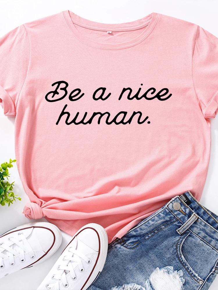 Be Nice Human Letter Print T Shirt Women Short Sleeve O Neck Loose Tshirt Summer Women Causal Tee Shirt Tops Camisetas Mujer XXXL жовтий
Be Nice Human Letter Print T Shirt Women Short Sleeve O Neck Loose Tshirt Summer Women Causal Tee Shirt Tops Camisetas Mujer XXXL жовтий