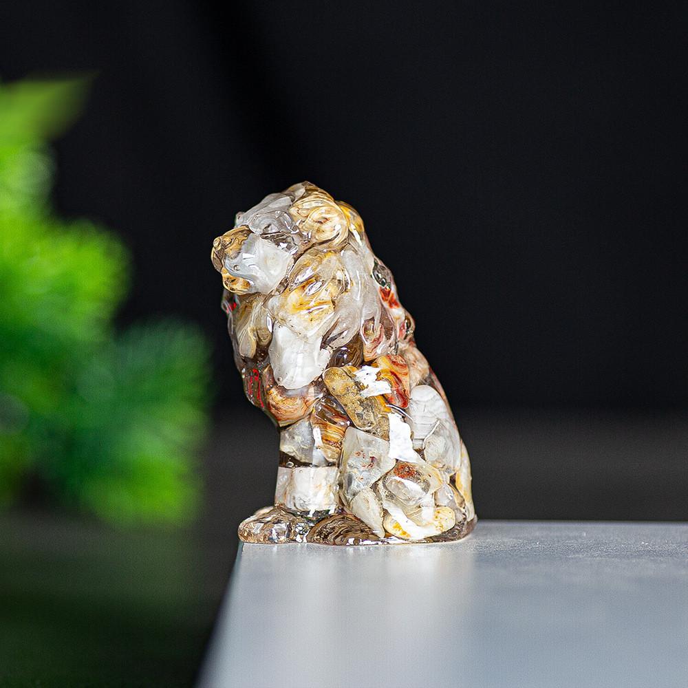Resin Lion Statue With Green Plant Holder For Modern Desk Decor And Gift Giving Style Y
Resin Lion Statue With Green Plant Holder For Modern Desk Decor And Gift Giving Style Y