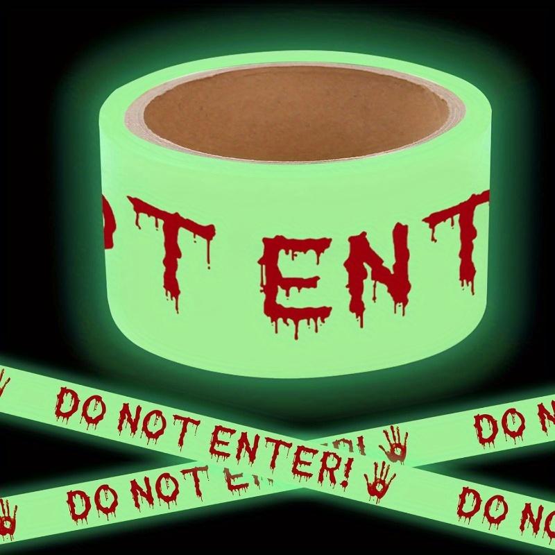 1Roll Luminous Warning Tape Glowing Hand No Entry Sign Suitable for Indoor Outdoor Halloween Party Decorations Long-Lasting Glow 3M x 5CM
1Roll Luminous Warning Tape Glowing Hand No Entry Sign Suitable for Indoor Outdoor Halloween Party Decorations Long-Lasting Glow 3M x 5CM