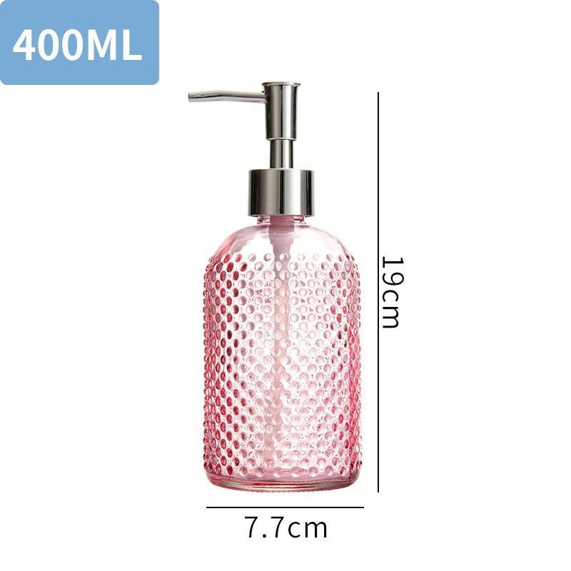 Light Luxury Glass Pump Bottle400MLPortable Travel Household Hand Sanitizer Lotion Dispenser Bottle Shampoo Shower Gel Container рожевий
Light Luxury Glass Pump Bottle400MLPortable Travel Household Hand Sanitizer Lotion Dispenser Bottle Shampoo Shower Gel Container рожевий