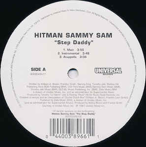 12-дюймовая пластинка SAMMY SAM - Step Daddy B000043411 Universal Recor 2003 US Рэп и хип-хоп/R&B Б/у
12-дюймовая пластинка SAMMY SAM - Step Daddy B000043411 Universal Recor 2003 US Рэп и хип-хоп/R&B Б/у