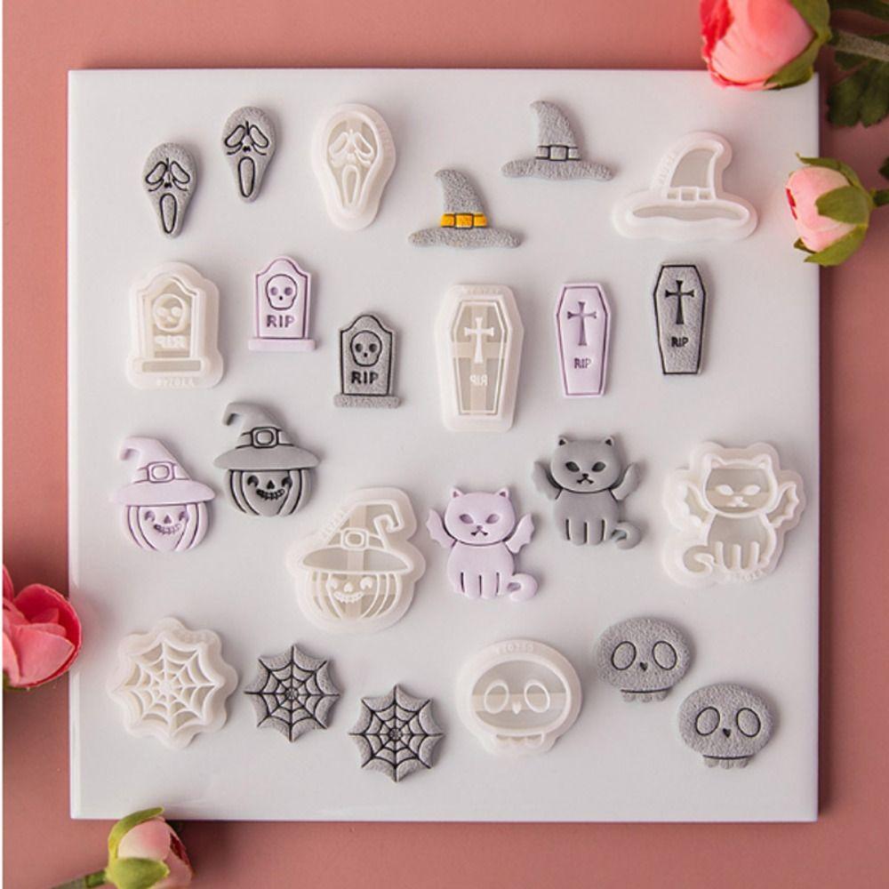 Handmade Jewelry Making Mold Embossed Mold Cutting Die Earring Halloween Polymer Clay Cutter DIY
Handmade Jewelry Making Mold Embossed Mold Cutting Die Earring Halloween Polymer Clay Cutter DIY