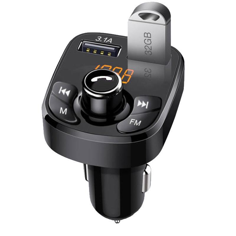 Bluetooth Car MP3 Player & FM Transmitter with Dual USB Charger and Hands-Free Calling 384MP3 чорний
Bluetooth Car MP3 Player & FM Transmitter with Dual USB Charger and Hands-Free Calling 384MP3 чорний