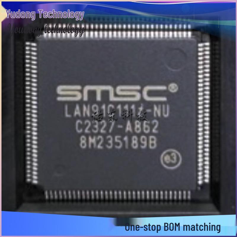 Ethernet Controller Chip LAN91C111I-NU TQFP-128 Integrated Circuit
Ethernet Controller Chip LAN91C111I-NU TQFP-128 Integrated Circuit