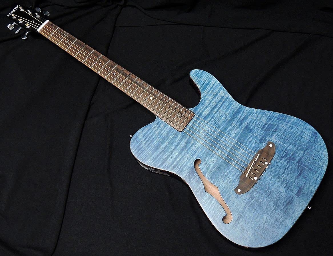 SCHECTER OL-FL SSTB Oriental Line Schecter Thin Body Acoustic Guitar F Hole Electric Acoustic Telecaster Shape Satin See-Through Blue
SCHECTER OL-FL SSTB Oriental Line Schecter Thin Body Acoustic Guitar F Hole Electric Acoustic Telecaster Shape Satin See-Through Blue