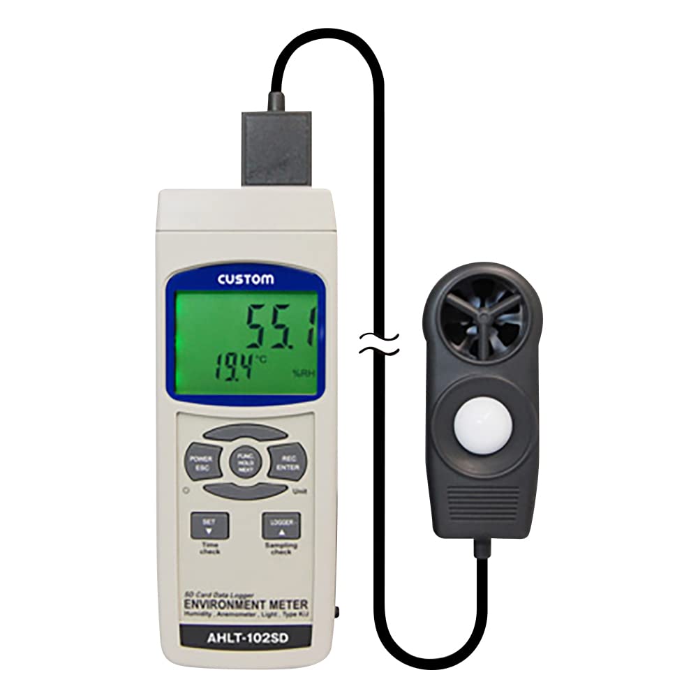 CUSTOM Data logger environmental measuring instrument Compatible with wind optional thermocouple SD card recording compatible multi-functional
CUSTOM Data logger environmental measuring instrument Compatible with wind optional thermocouple SD card recording compatible multi-functional