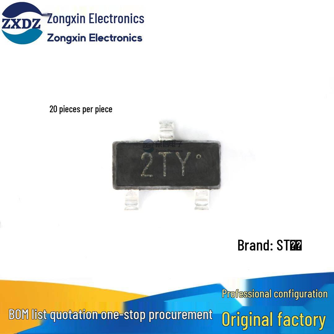MMBT8550D SOT-23 -25V/-600mA Surface Mount Transistor, Pack of 20
MMBT8550D SOT-23 -25V/-600mA Surface Mount Transistor, Pack of 20