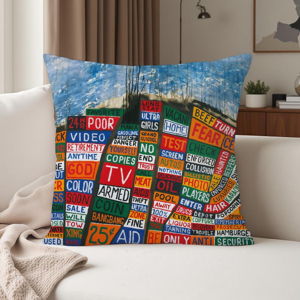 Vintage Rock Band Rradiohead Pillow Case Suitable For Bedrooms Living Rooms Cars Home Decoration 30cmx30cm
Vintage Rock Band Rradiohead Pillow Case Suitable For Bedrooms Living Rooms Cars Home Decoration 30cmx30cm