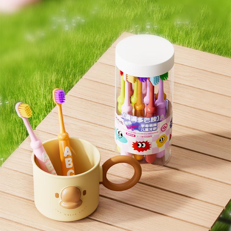 10PCS Cartoon Letter Children s Toothbrush With Fine Soft Bristles Household Toothbrush for 3-12-year-old Babies During Tooth
10PCS Cartoon Letter Children s Toothbrush With Fine Soft Bristles Household Toothbrush for 3-12-year-old Babies During Tooth