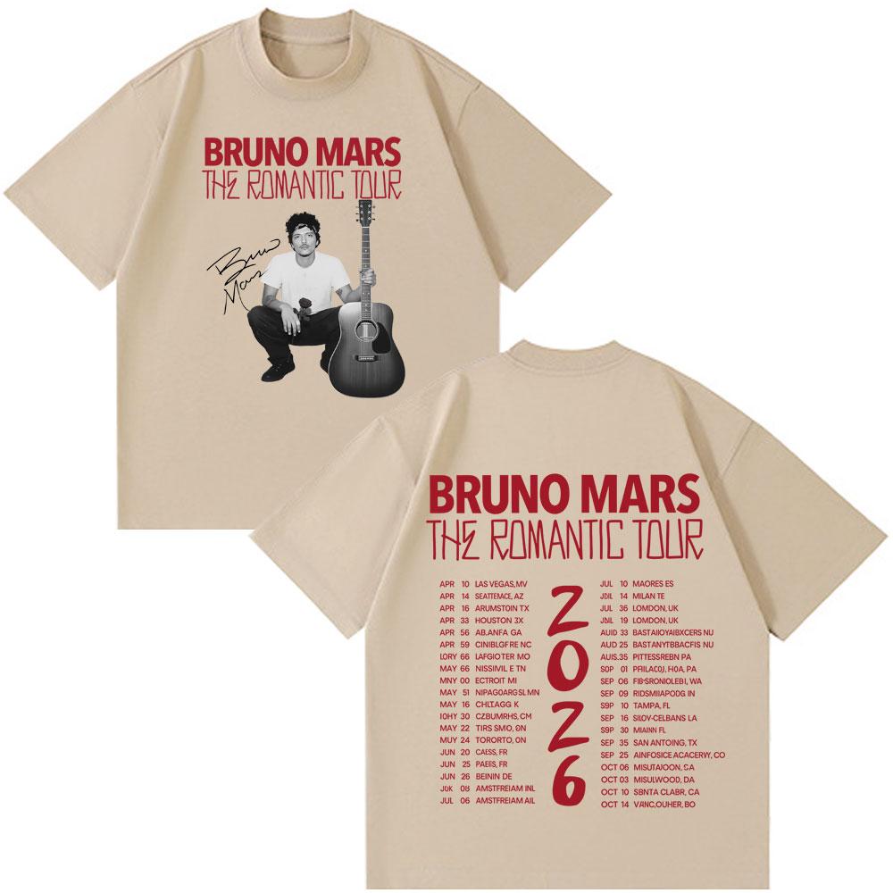 rapper Bruno Mars Romantic Tour 2026 Graphics Tees Men Women Vintage Tshirts Shortsleeved Cotton Loose Hiphop ONeck Tshirts L
rapper Bruno Mars Romantic Tour 2026 Graphics Tees Men Women Vintage Tshirts Shortsleeved Cotton Loose Hiphop ONeck Tshirts L