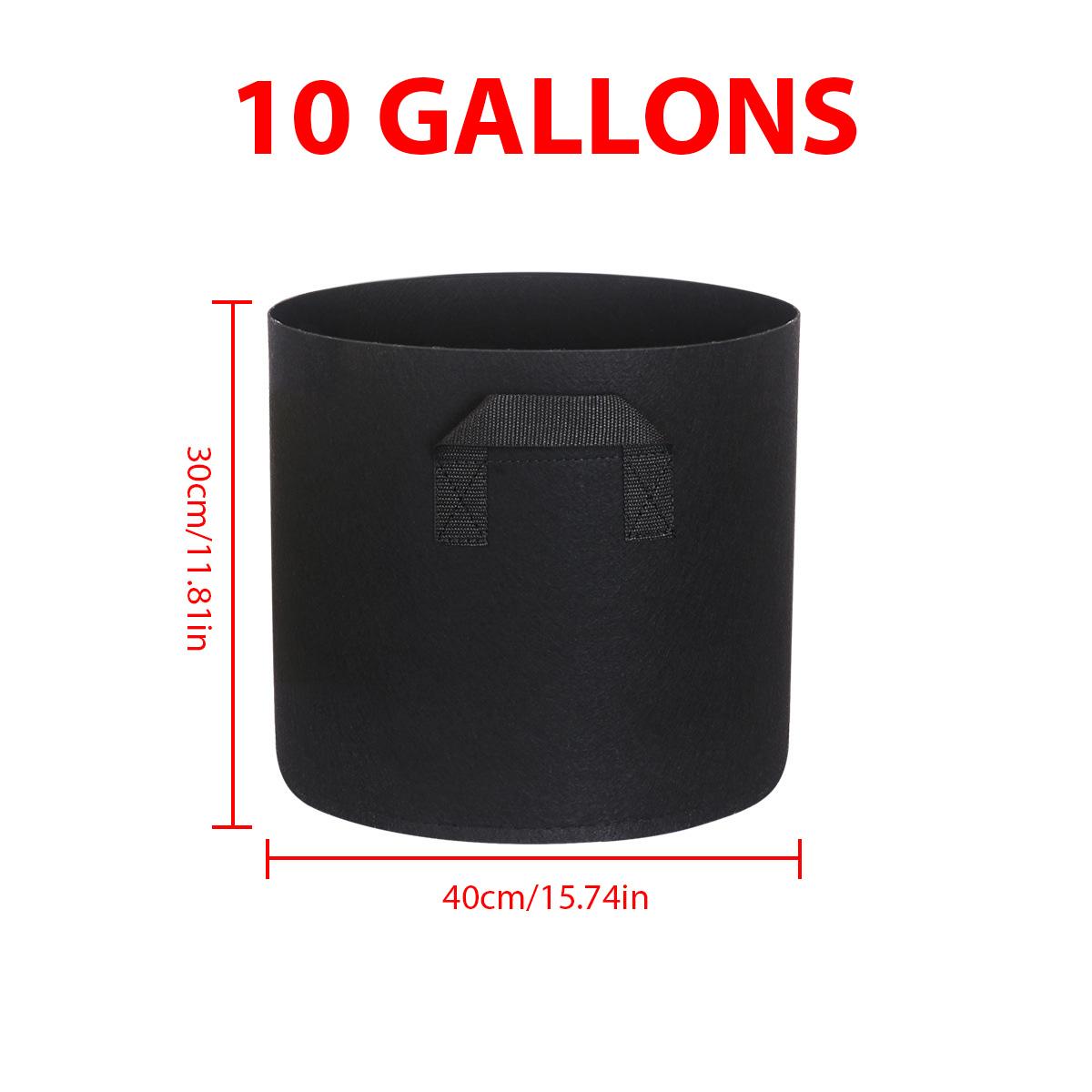5/10/15 Gallon Grow Bags Fabric Felt Planter Flower Planting Pots Garden Vegetable Tomato Potato Plant Pot Container Pouch 1 PC
5/10/15 Gallon Grow Bags Fabric Felt Planter Flower Planting Pots Garden Vegetable Tomato Potato Plant Pot Container Pouch 1 PC