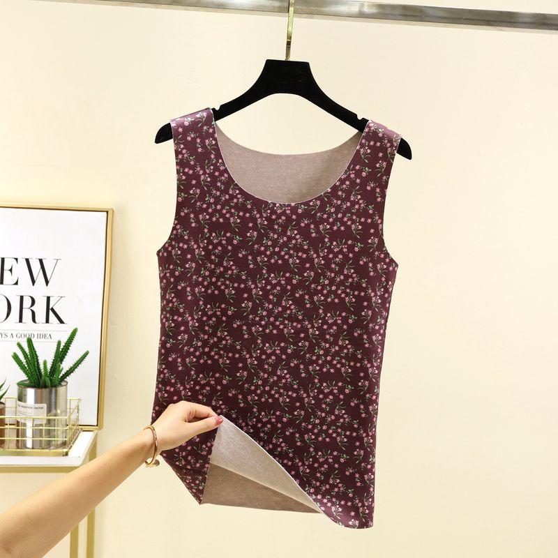 Dralon Seamless Thermal Vest Women s Winter Floral Cold-Proof Warm Palace Waist Support Bottoming Strap Heating Sleeveless Tops Dark purple 2XL (70.00 kg-80.00 kg recommended
Dralon Seamless Thermal Vest Women s Winter Floral Cold-Proof Warm Palace Waist Support Bottoming Strap Heating Sleeveless Tops Dark purple 2XL (70.00 kg-80.00 kg recommended