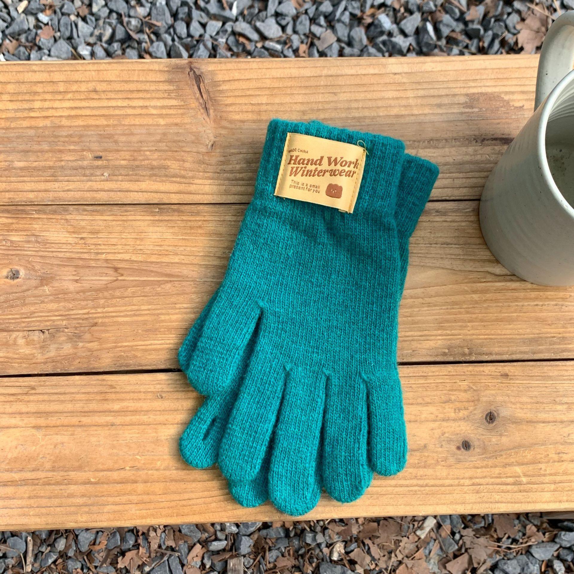 Korean Version of Winter Warm Candy Color Fingerless Touch Screen Cute Woolen Knitted Split-finger Cold-proof Cycling Gloves for Women, Versatile one size fits all
Korean Version of Winter Warm Candy Color Fingerless Touch Screen Cute Woolen Knitted Split-finger Cold-proof Cycling Gloves for Women, Versatile one size fits all