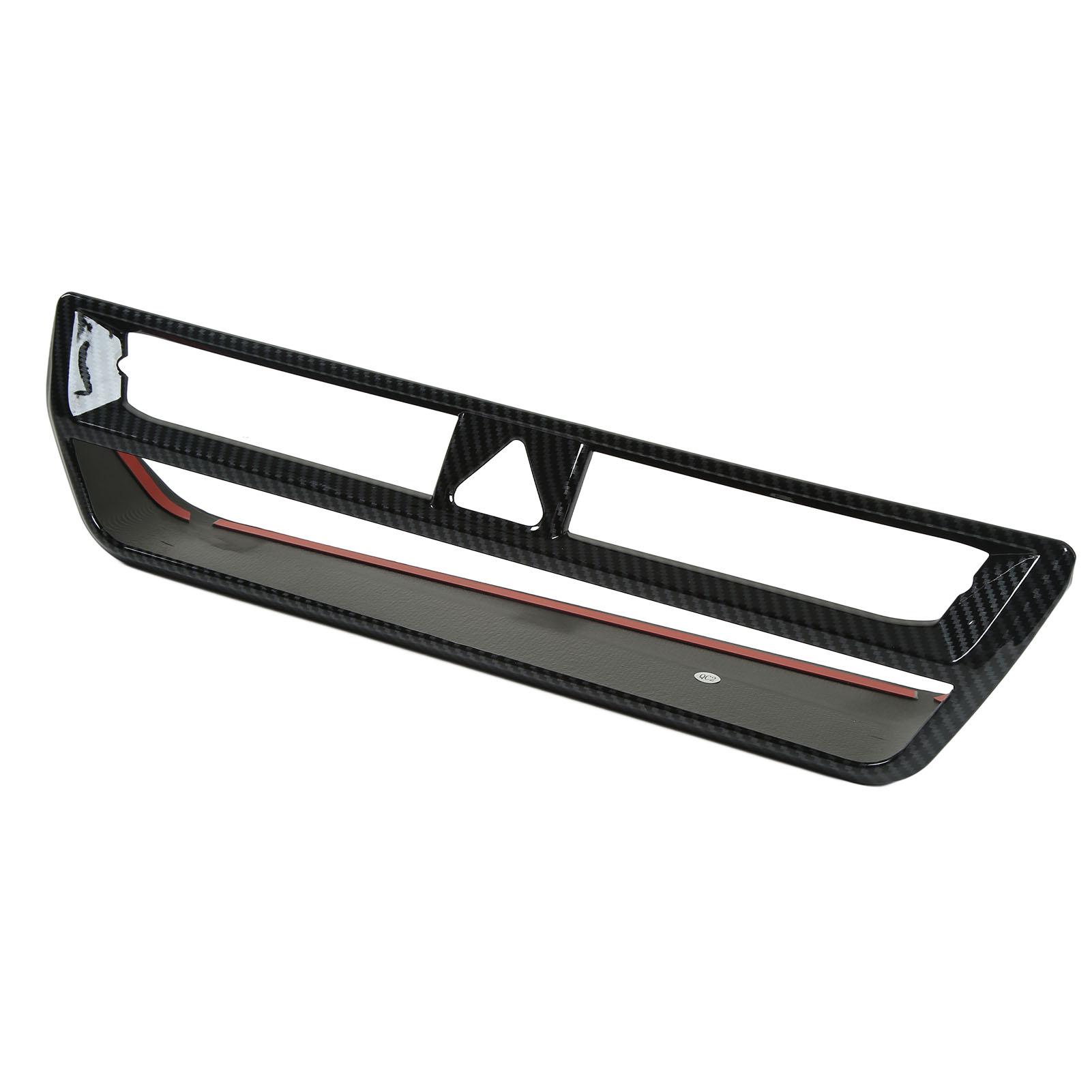 Central Control Air Outlet Vent Frame Cover Carbon Fiber Style Smooth Colorfast Replacement For Kia Niro SG2 2021+
Central Control Air Outlet Vent Frame Cover Carbon Fiber Style Smooth Colorfast Replacement For Kia Niro SG2 2021+