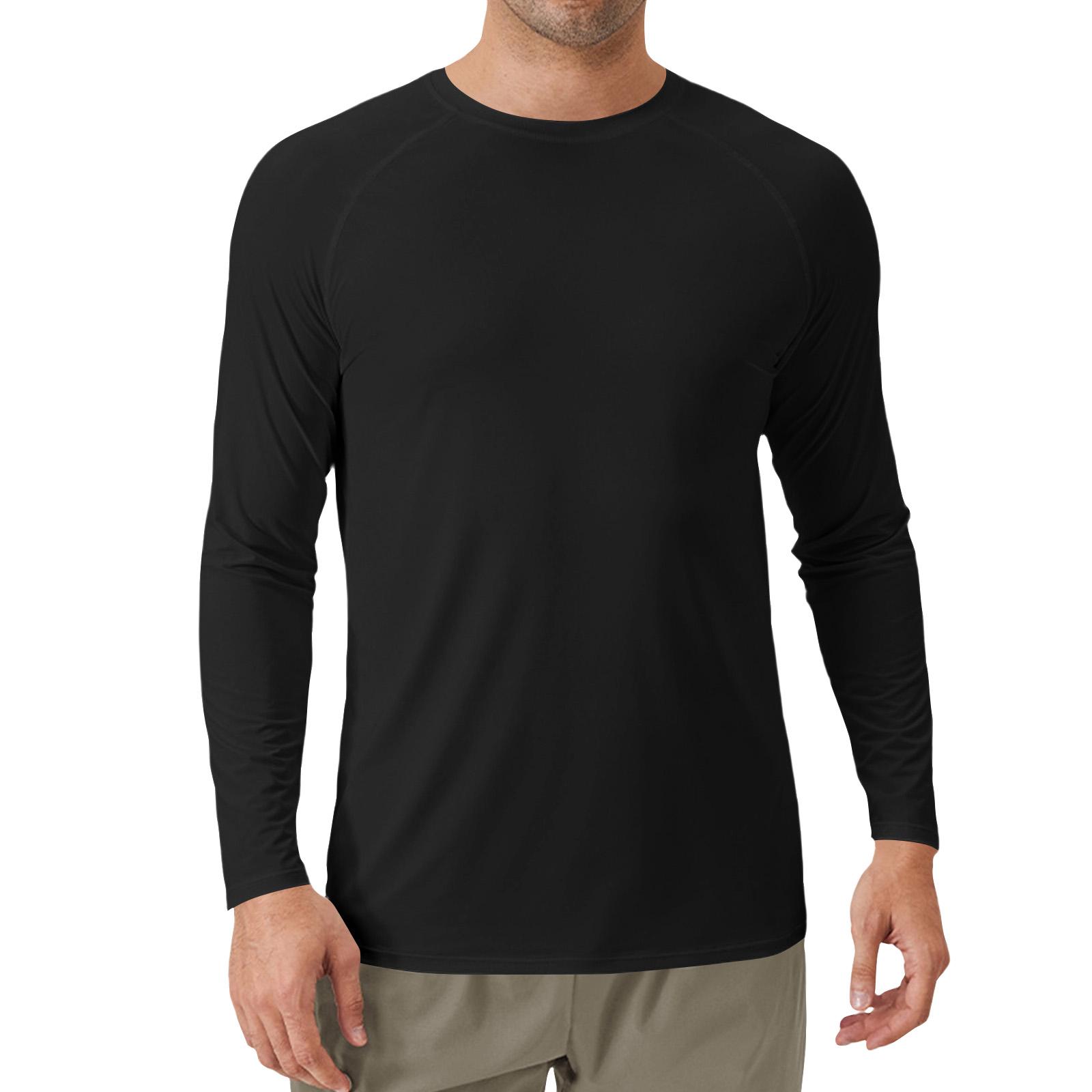 Men s Long Sleeve Athletic T Shirt Lightweight Quick Dry Crew Neck Casual Sports Tee for Outdoor Gym Running Training S
Men s Long Sleeve Athletic T Shirt Lightweight Quick Dry Crew Neck Casual Sports Tee for Outdoor Gym Running Training S