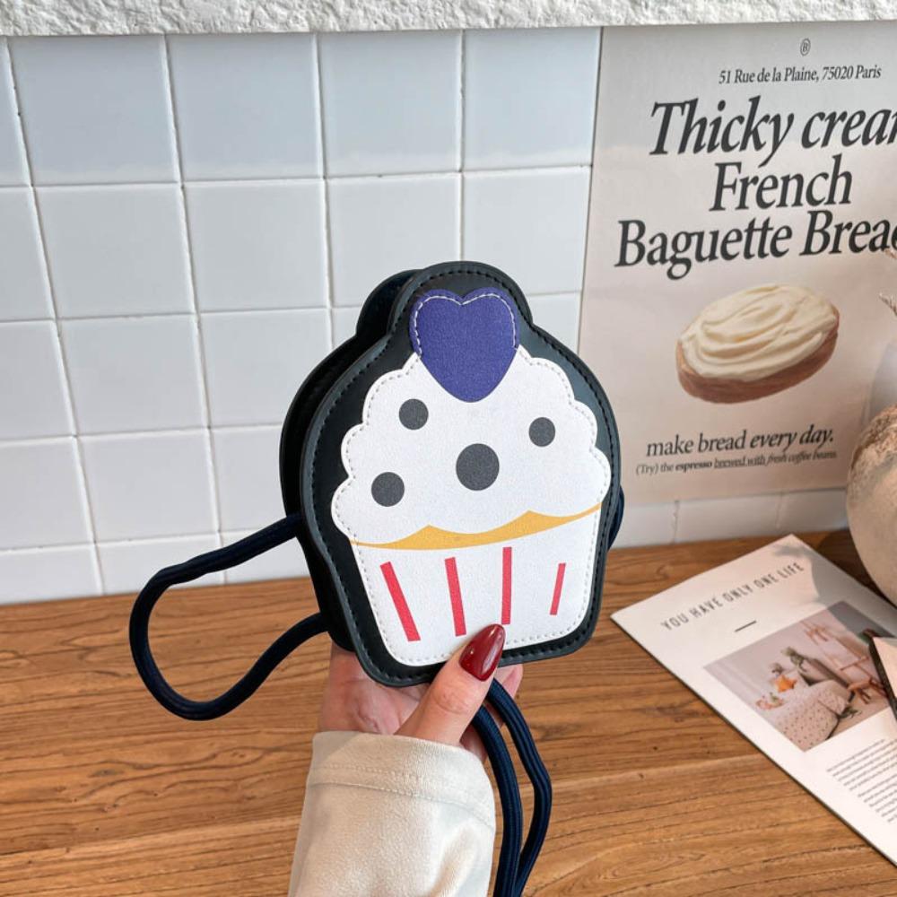 Casual Cute Cupcake Shape Crossbody Bag Cake Cartoon Cartoon Shoulder Bag Mini Handbag Children s Purse Students
Casual Cute Cupcake Shape Crossbody Bag Cake Cartoon Cartoon Shoulder Bag Mini Handbag Children s Purse Students
