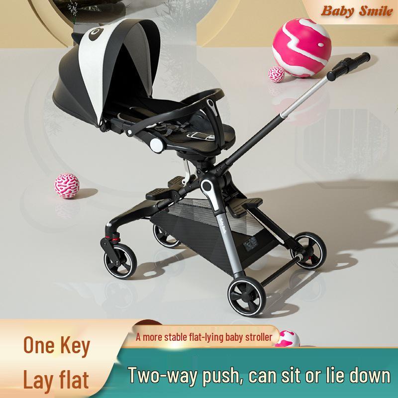 Huaying Ultralight Foldable Baby Stroller: Versatile Recline & Reversible Seat, High Landscape Design
Huaying Ultralight Foldable Baby Stroller: Versatile Recline & Reversible Seat, High Landscape Design