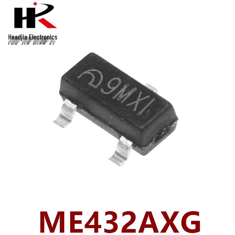 ME432AXG SOT23 9M Silkscreen Power Management 0.4% Accuracy Voltage Reference Chip
ME432AXG SOT23 9M Silkscreen Power Management 0.4% Accuracy Voltage Reference Chip