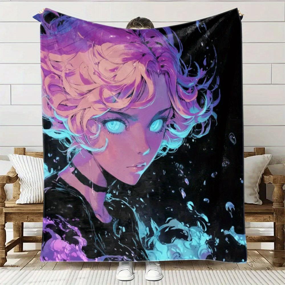 Anime girl pattern Flannel printed blanket suitable for all seasons suitable for living room office sofa and travel 180x250CM 75x90cm
Anime girl pattern Flannel printed blanket suitable for all seasons suitable for living room office sofa and travel 180x250CM 75x90cm