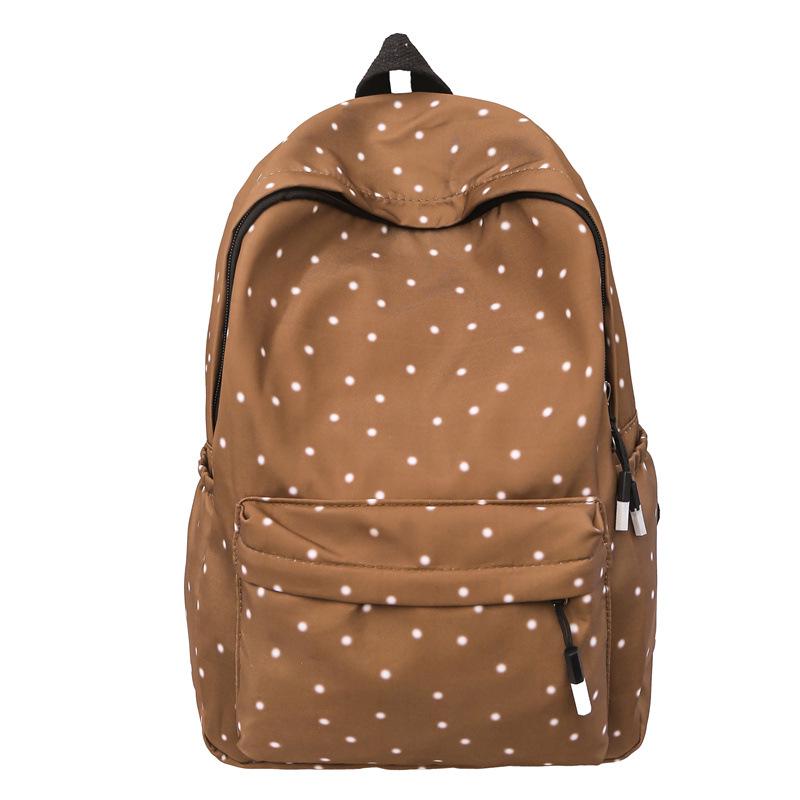 Versatile Polka Dot School Backpack: Large Capacity for Students & Outdoor Activities 29*11*37cm коричневый
Versatile Polka Dot School Backpack: Large Capacity for Students & Outdoor Activities 29*11*37cm коричневый