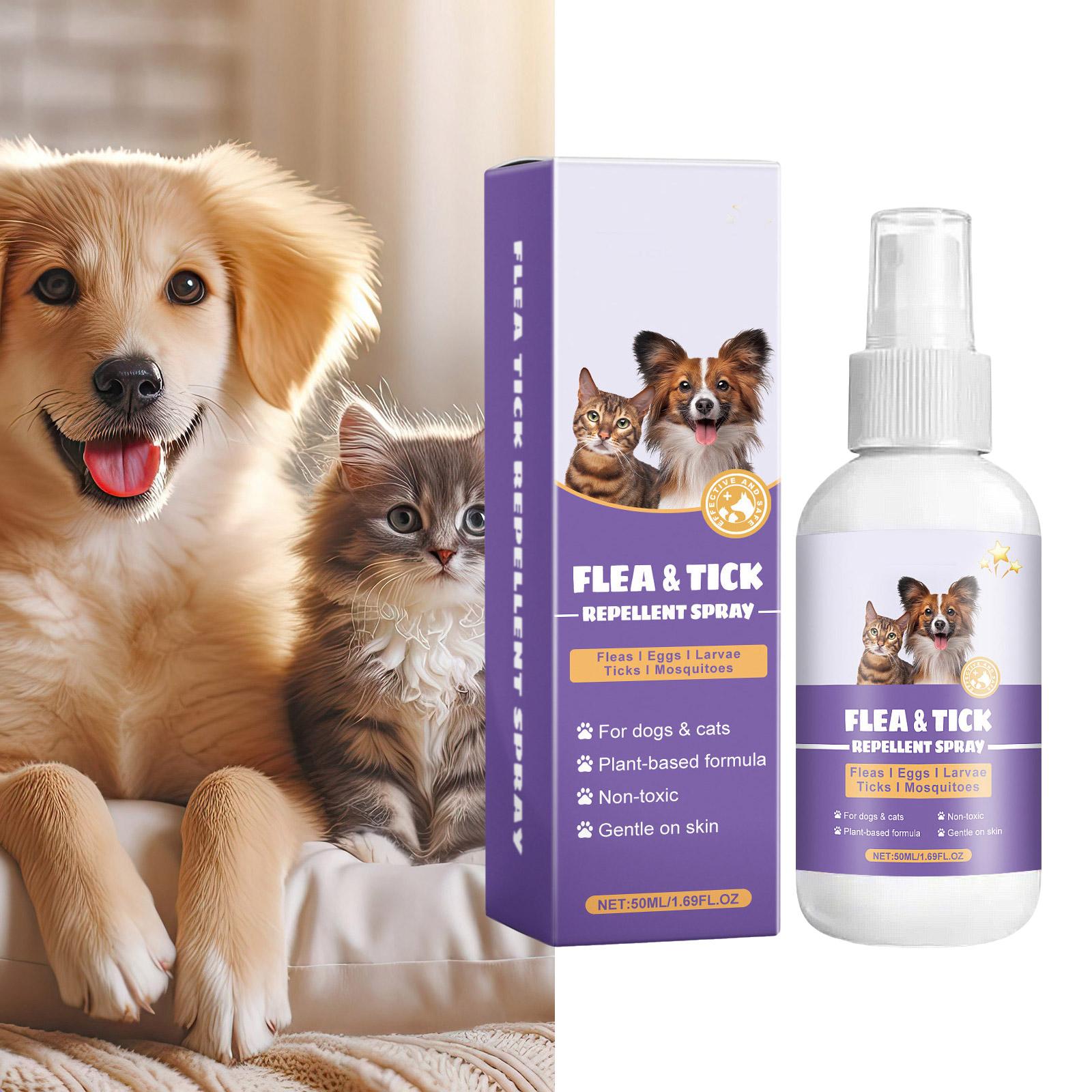 Fleas Ticks Prevent Pet Insecticide for Dog Cat Itching Relieve Pet Insecticide Spray Safe Home Use Flea Treatment 50ml
Fleas Ticks Prevent Pet Insecticide for Dog Cat Itching Relieve Pet Insecticide Spray Safe Home Use Flea Treatment 50ml