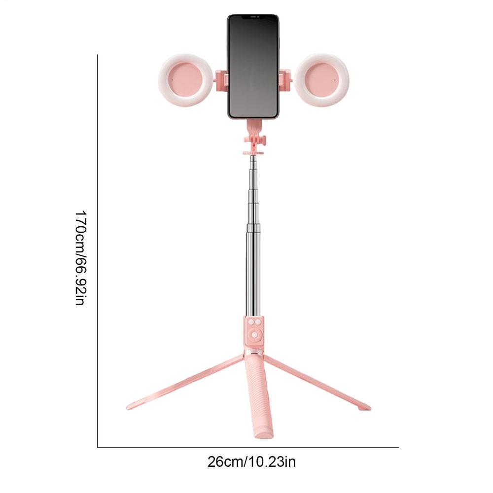 6 In 1 Selfie Stick Tripod Portable 67Inch Height Tripod Stick With Wireless Remote Cell Phone Holder Travel Phone
6 In 1 Selfie Stick Tripod Portable 67Inch Height Tripod Stick With Wireless Remote Cell Phone Holder Travel Phone