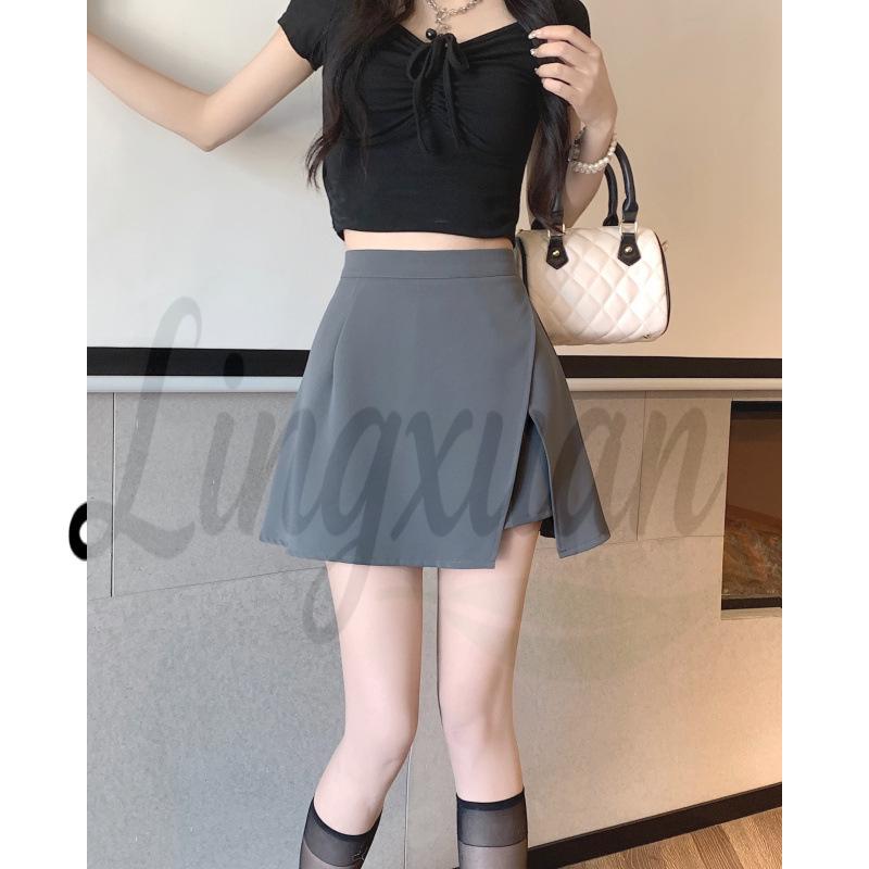 Women s Plus Size High-Waisted A-Line Skirt - Elastic Waist, Irregular Design Mini Skirt M серый
Women s Plus Size High-Waisted A-Line Skirt - Elastic Waist, Irregular Design Mini Skirt M серый