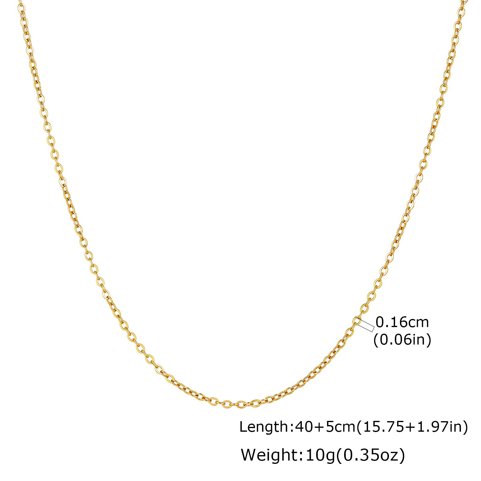 Minimalist Thin Chain Necklace 18K Gold Plated Stainless Steel Tarnish Resistant Waterproof Adjustable Women Layered Necklace
Minimalist Thin Chain Necklace 18K Gold Plated Stainless Steel Tarnish Resistant Waterproof Adjustable Women Layered Necklace
