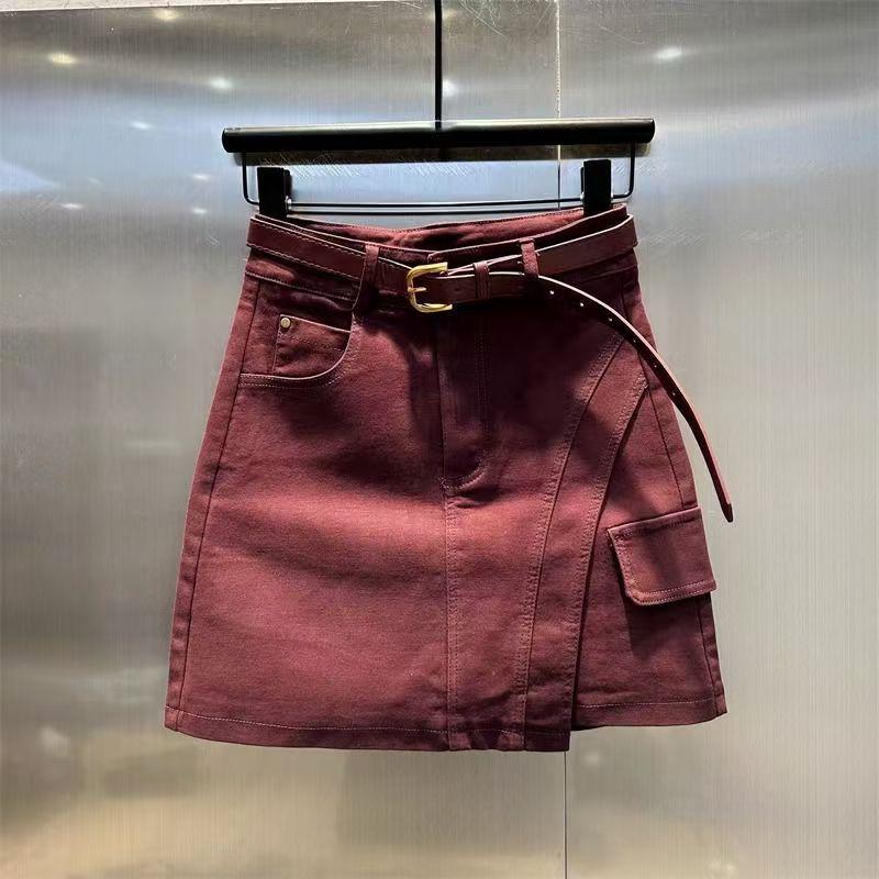 Women s Autumn 2025 Korean Style High Waist Leather Skirt: Irregular Short Hip-Hugging Design M
Women s Autumn 2025 Korean Style High Waist Leather Skirt: Irregular Short Hip-Hugging Design M