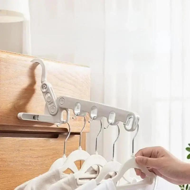 Складная вешалка для одежды для помещений, многофункциональная, настенная, дорожная, пластиковая, портативная, бытовая, с пятью отверстиями A
Складная вешалка для одежды для помещений, многофункциональная, настенная, дорожная, пластиковая, портативная, бытовая, с пятью отверстиями A