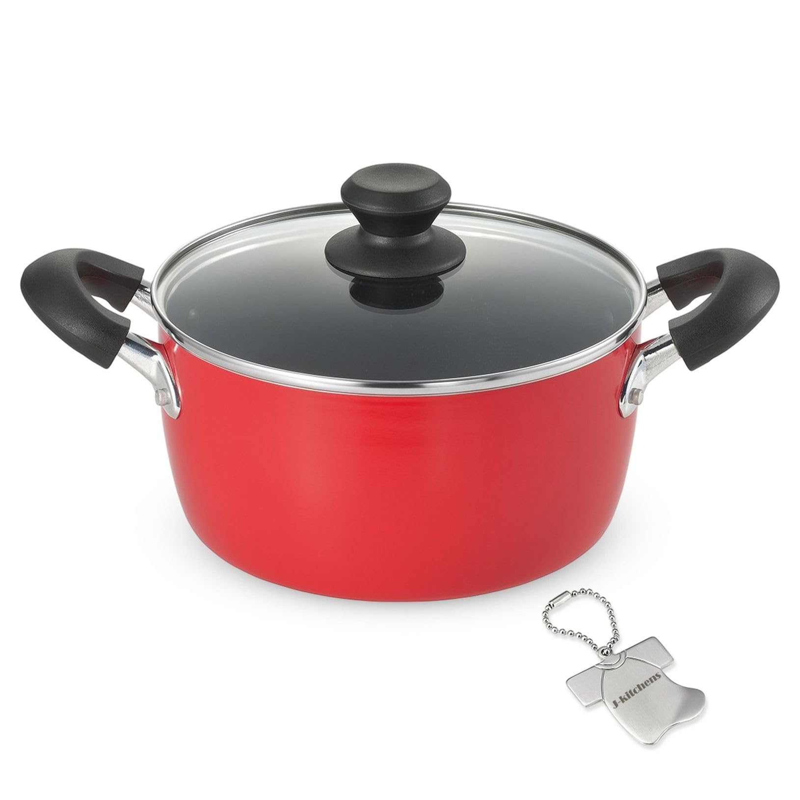 20cm Pot with Tempered Glass Gas and Induction Gold Marble Fluoropolymer Includes Original J-kitchens Double-Handled Lid, Compatible, Coating,
20cm Pot with Tempered Glass Gas and Induction Gold Marble Fluoropolymer Includes Original J-kitchens Double-Handled Lid, Compatible, Coating,