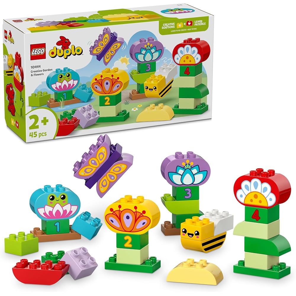 LEGO Duplo Town Flower Garden Building Blocks Toy for Kids Ages 1.5 to 4 Years Educational Playset
LEGO Duplo Town Flower Garden Building Blocks Toy for Kids Ages 1.5 to 4 Years Educational Playset