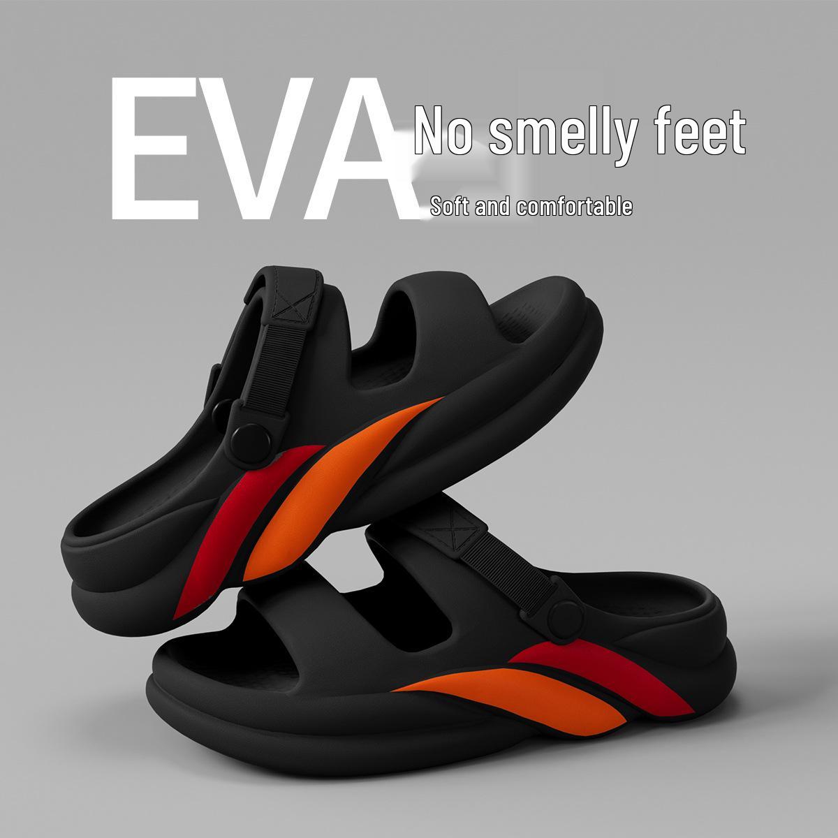 Мужские пляжные сандалии EVA с нескользящей подошвой 2025: Летние уличные тапочки на толстой подошве 44-45 (Fits 43-44)
Мужские пляжные сандалии EVA с нескользящей подошвой 2025: Летние уличные тапочки на толстой подошве 44-45 (Fits 43-44)