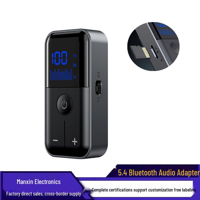 Bluetooth 5.4 2-in-1 Audio Receiver/Transmitter with AUX & Card Slot for Car/Home M20
Bluetooth 5.4 2-in-1 Audio Receiver/Transmitter with AUX & Card Slot for Car/Home M20