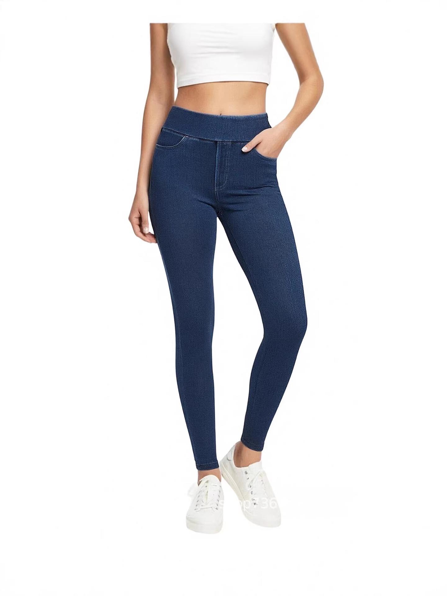 High-Waisted Denim Look Yoga Pants with Real Pockets - Women s Push-Up Fit Large светло-синий
High-Waisted Denim Look Yoga Pants with Real Pockets - Women s Push-Up Fit Large светло-синий