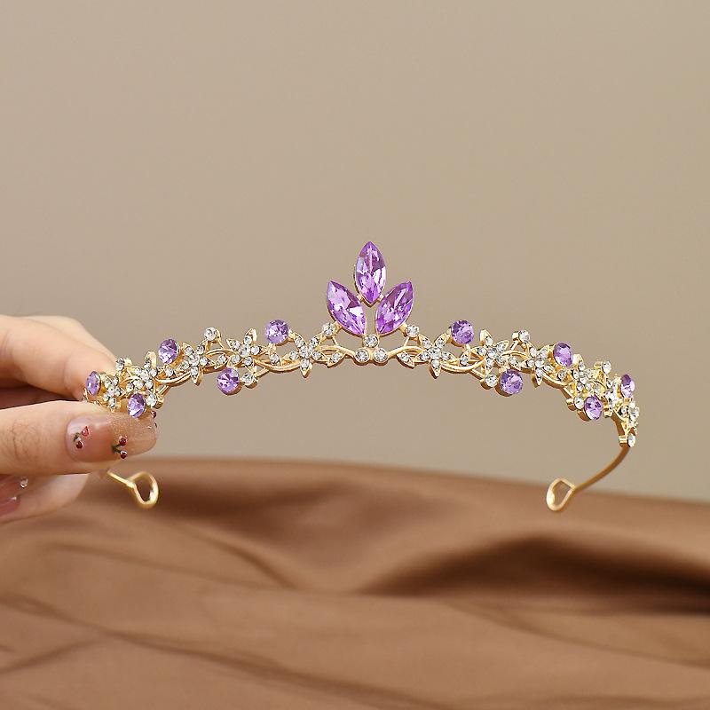 DIEZI Luxury Elegant Korean Princess Girls Crystal Crown Hair Accessories Tiara Party Rhinestone Bridal Crown Hair Dress Jewelry
DIEZI Luxury Elegant Korean Princess Girls Crystal Crown Hair Accessories Tiara Party Rhinestone Bridal Crown Hair Dress Jewelry