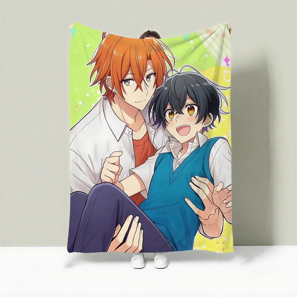 Anime S-Sasaki and Miyano Throw Lightweight 240g Flannel Blanket Soft Skin-friendly for Summer Cooling 75cmx90cm
Anime S-Sasaki and Miyano Throw Lightweight 240g Flannel Blanket Soft Skin-friendly for Summer Cooling 75cmx90cm