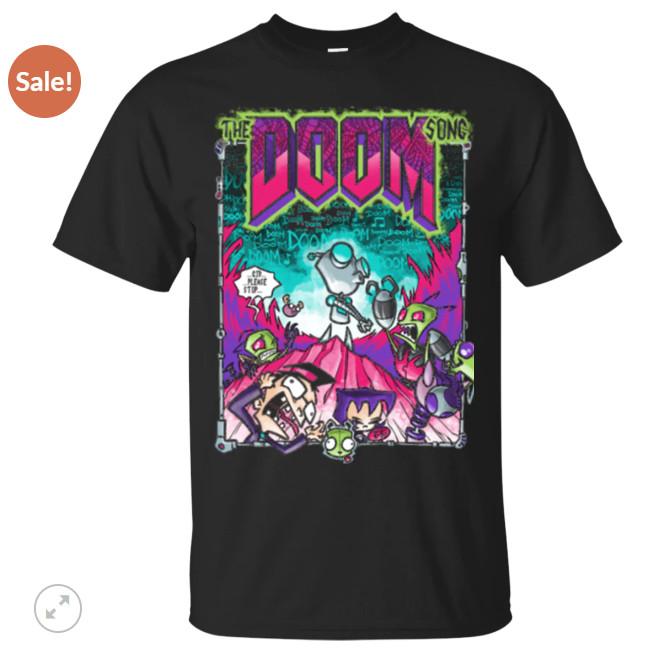 Gir The Doom Song Invader Zim Cartoon Mashup Unisex Black T Shirt S-5XL Unisex T-Shirt S
Gir The Doom Song Invader Zim Cartoon Mashup Unisex Black T Shirt S-5XL Unisex T-Shirt S